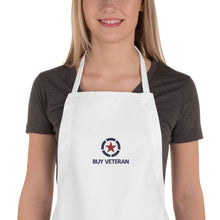Load image into Gallery viewer, Buy Veteran Embroidered Apron
