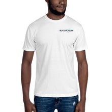 Load image into Gallery viewer, Buy Veteran Unisex Crew Neck Tee - Front &amp; Back Logos
