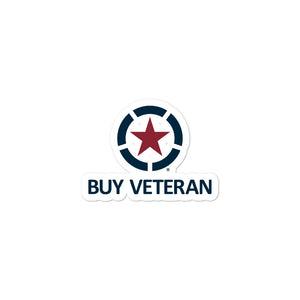 Buy Veteran Bubble-free stickers