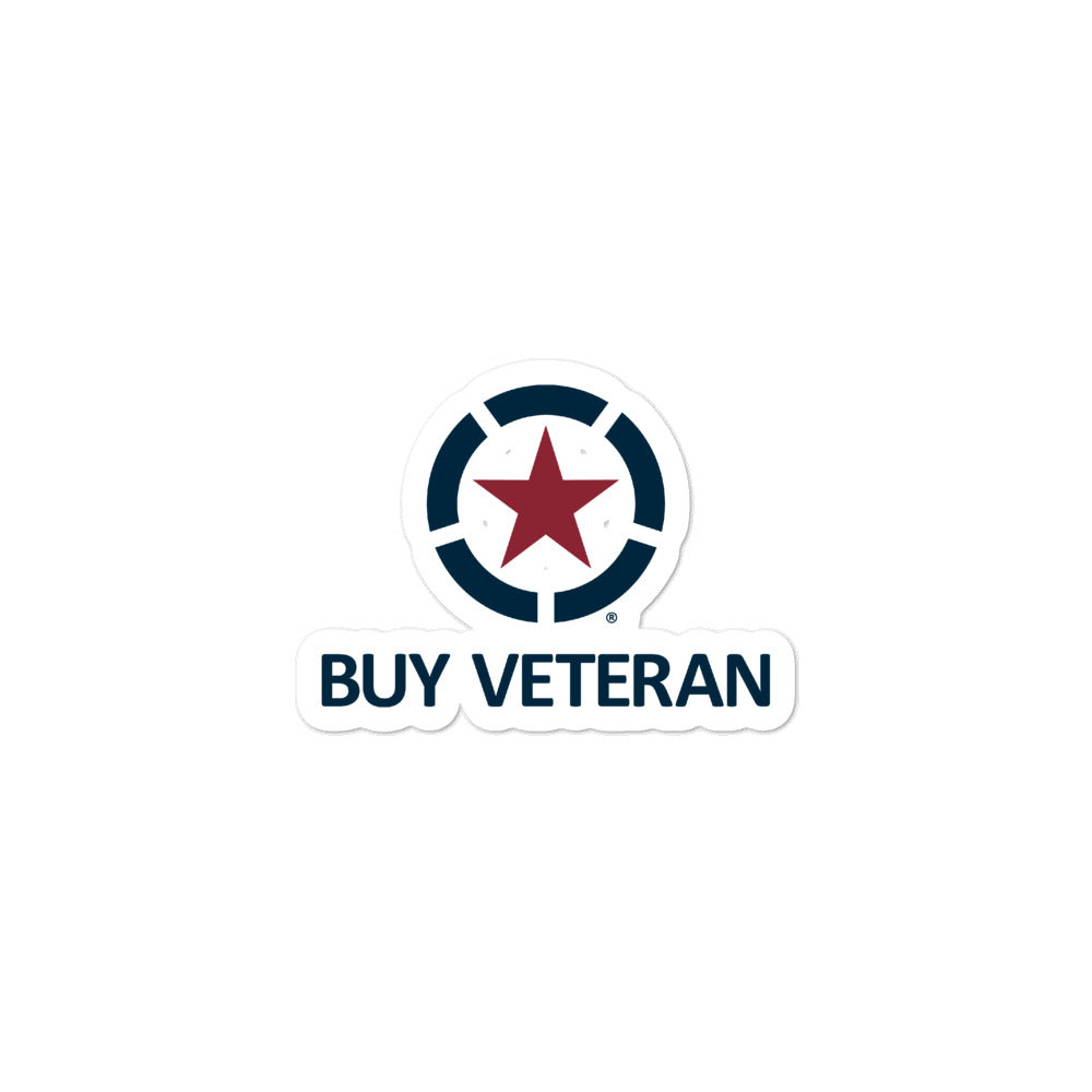 Buy Veteran Bubble-free stickers