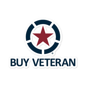 Buy Veteran Bubble-free stickers