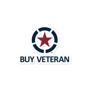 Buy Veteran Bubble-free stickers