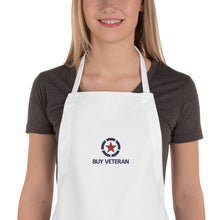 Load image into Gallery viewer, Buy Veteran Embroidered Apron
