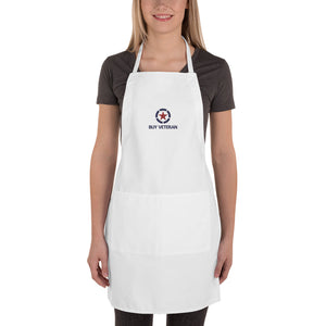 Buy Veteran Embroidered Apron